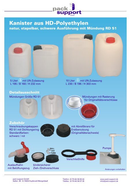 MARKESYSTEM 25 L HDPE Kanister Mit Breitem Hals – Lebensmittelecht, ADR-zugelassen, Stapelbar Mit Etiketten-Set & Sicherheitsverschluss