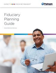 Fiduciary Planning Guide - Putnam Investments