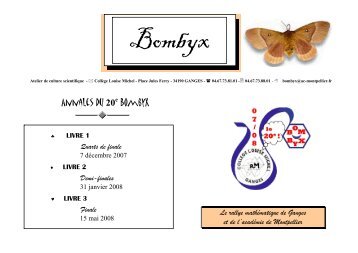 Finale - Rallye Bombyx