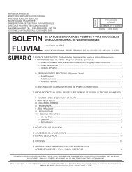 BoletÃ­n Fluvial 01 - SubsecretarÃ­a de Puertos y VÃ­as Navegables