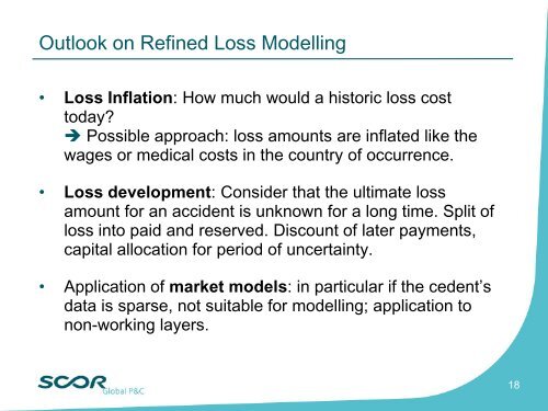 loss model - Bosna RE