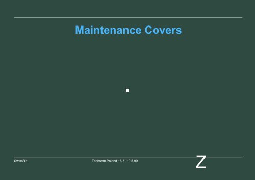 Maintenance Covers - Bosna RE