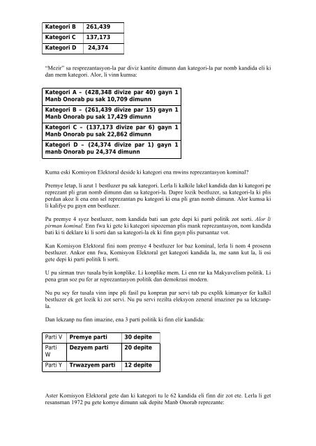 Against communalism of the best-loser system - Lalit Mauritius