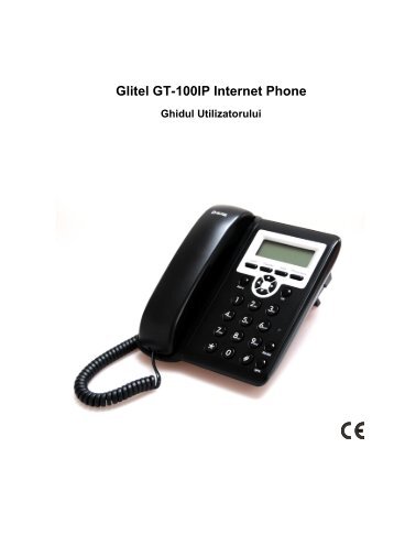 Glitel GT-100IP Internet Phone - GLITEL Stropkov, sro