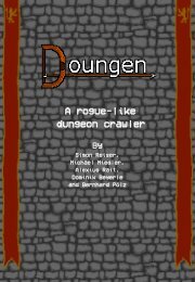 Doungen the Game - Pitch Document