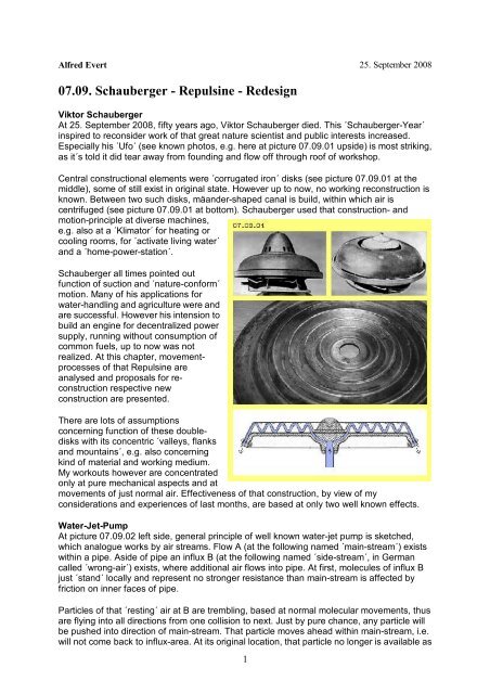 07.09. Schauberger - Repulsine - Redesign - Rotor