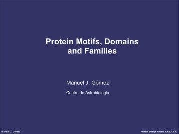 Sequence alignments - CNB - Protein Design Group