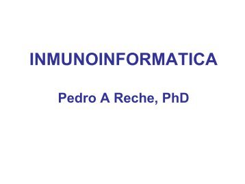 INMUNOINFORMATICA - CNB - Protein Design Group