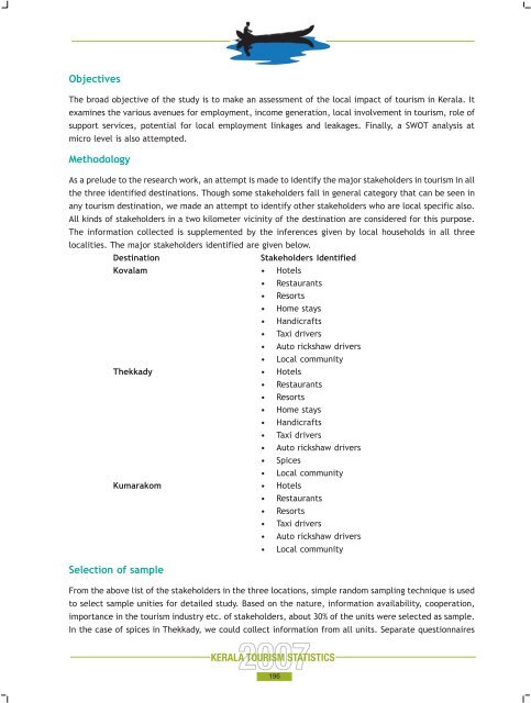 Statistics Book 2007.pdf - Kerala Tourism