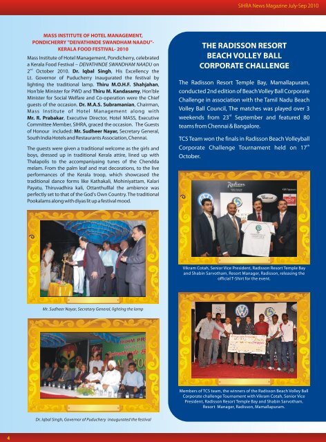 SIHRA Newsletter-11-11-2010.cdr