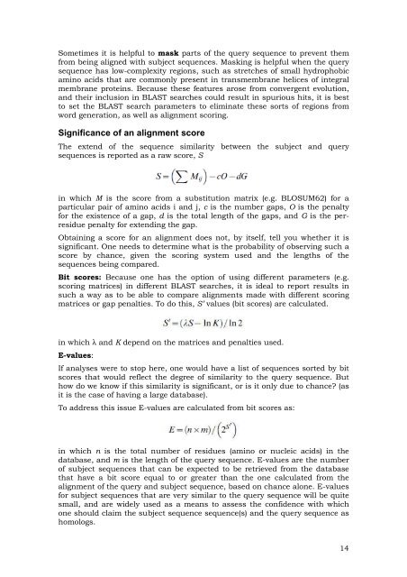 Practical Course on Multiple Sequence Alignment - CNB - Protein ...