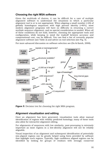 Practical Course on Multiple Sequence Alignment - CNB - Protein ...