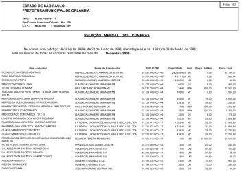 Dezembro - Prefeitura Municipal de OrlÃ¢ndia