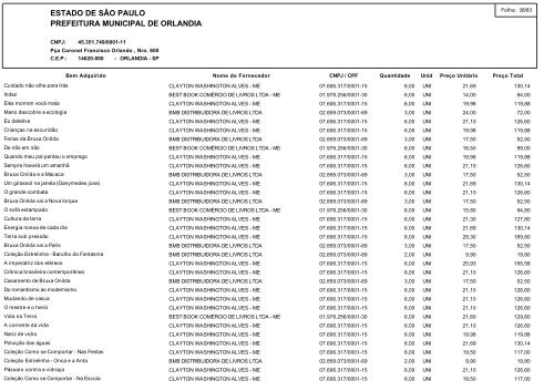 Dezembro - Prefeitura Municipal de OrlÃ¢ndia