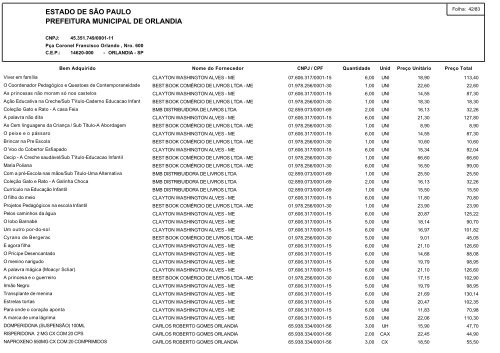 Dezembro - Prefeitura Municipal de OrlÃ¢ndia