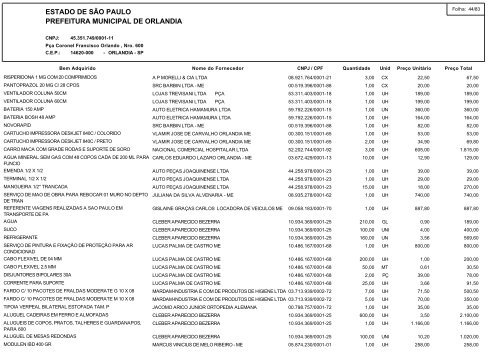 Dezembro - Prefeitura Municipal de OrlÃ¢ndia