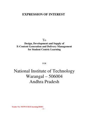 RFP - NIT Warangal.pdf - Navayuga Infotech