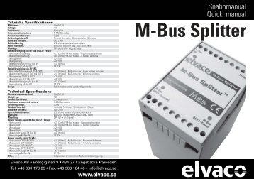 M-Bus Splitter