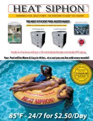 Heat SiPHon Â® - Poolheatpumps.com