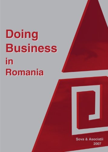 Sova & Asociatii Doing Business in Romania 2007