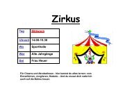 Zirkus [KompatibilitÃ¤tsmodus] - KGS Kirchweyhe