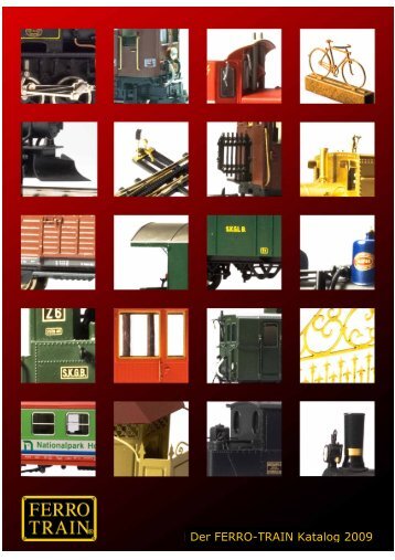 Der FERRO-TRAIN Katalog 2009