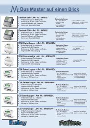 Master auf einen Blick -Bus - Relay GmbH