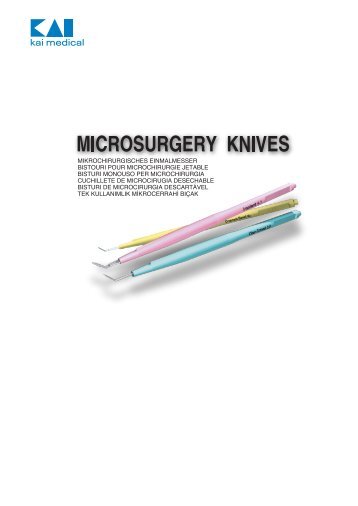 Kai Medical Microsurgery Knives