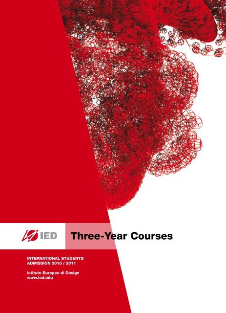 three-Year Courses - Istituto Europeo di Design