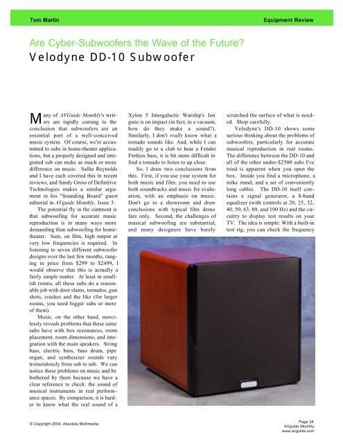 velodyne dd10