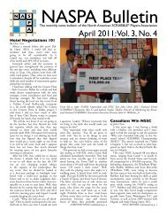 April 2011: Vol. 3, No. 4 - North American Scrabble Players ...