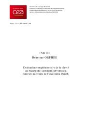 Consulter le rapport - ASN