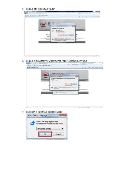 PROCEDIMENTOS PARA ACESSO REMOTO AO DIGIFORT