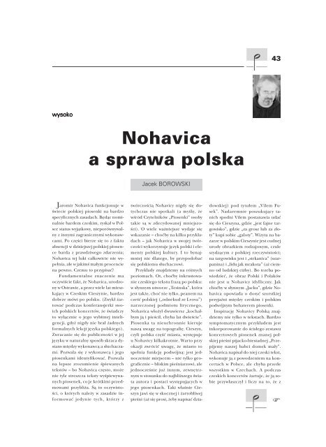Pobierz dokument - Biblioteka Polskiej Piosenki