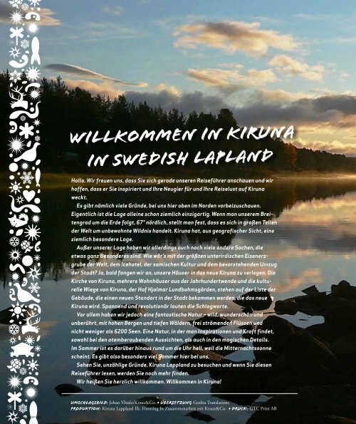Ihr Reiseführer nach KIRUNA IN Swedish Lapland