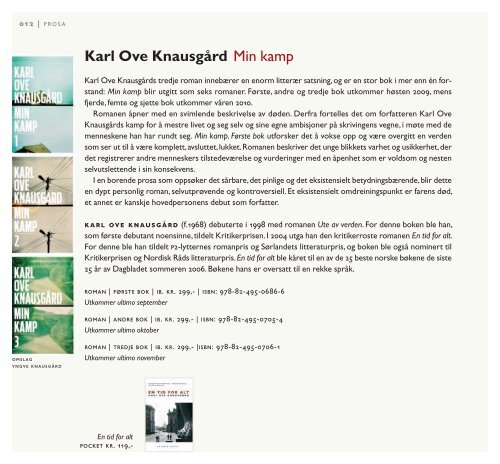 oktober. katalog. 2009. web.pdf - Forlaget Oktober