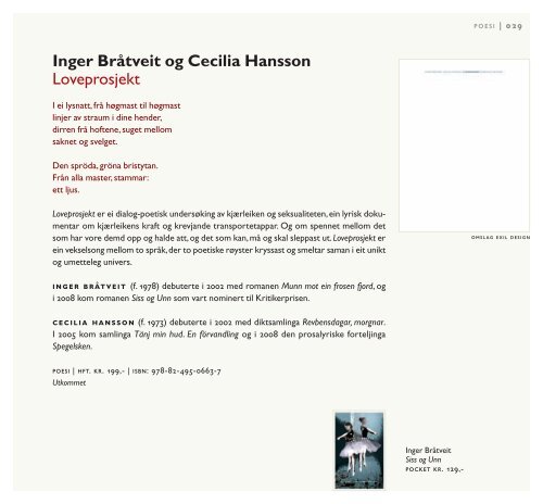 oktober. katalog. 2009. web.pdf - Forlaget Oktober