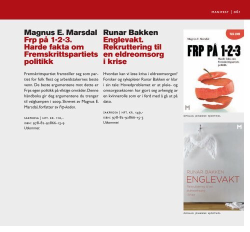 oktober. katalog. 2009. web.pdf - Forlaget Oktober
