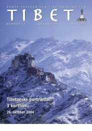 Tibet 57, 2004 - Dansk Selskab for Tibetansk Kultur