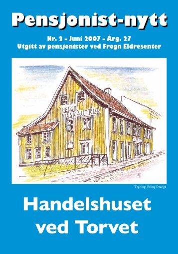 Handelshuset ved Torvet - Pensjonist-nytt