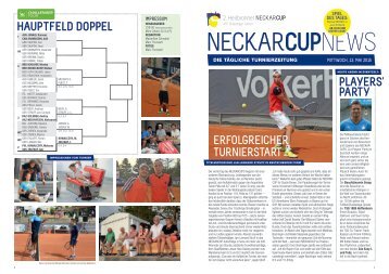 NECKARCUP-NEWS vom 13.05.2015