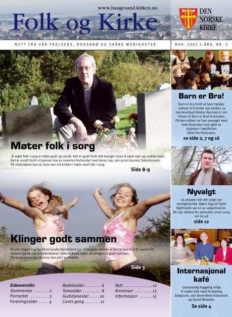 Klinger godt sammen MÃ¸ter folk i sorg - Haugesund Kirke - Den ...