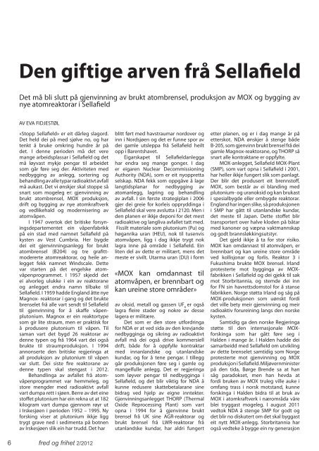 Fred og frihet nr. 2/2012 - IKFF