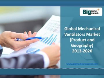 Key regulatory guidelines for Global Mechanical Ventilators Market 2013-2020