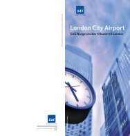 London City Airport - SAS