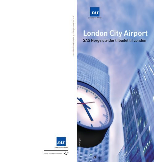 London City Airport - SAS