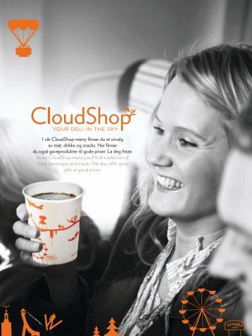 I vÃ¥r CloudShop-meny finner du et utvalg av mat, drikke og ... - SAS