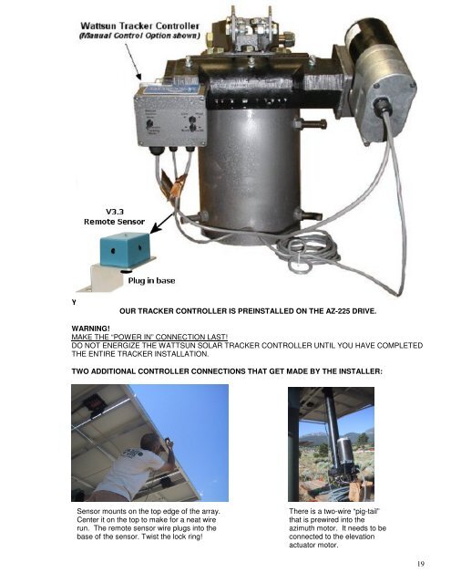 AZ-225 Install Manual