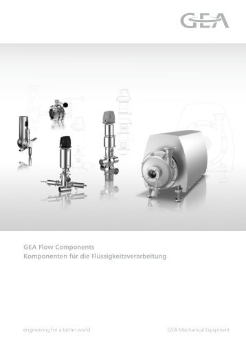 GEA Flow Components Komponenten für die Flüssigkeitsverarbeitung