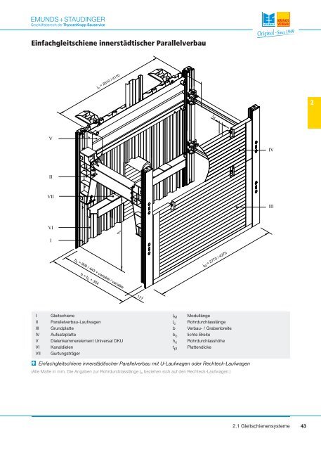 Inhaltsverzeichnis - Emunds + Staudinger GmbH